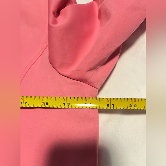 Jones New York Women’s Vibrant Pink Trench Rain Coat Single Breast  Size M - Picture 13 of 15
